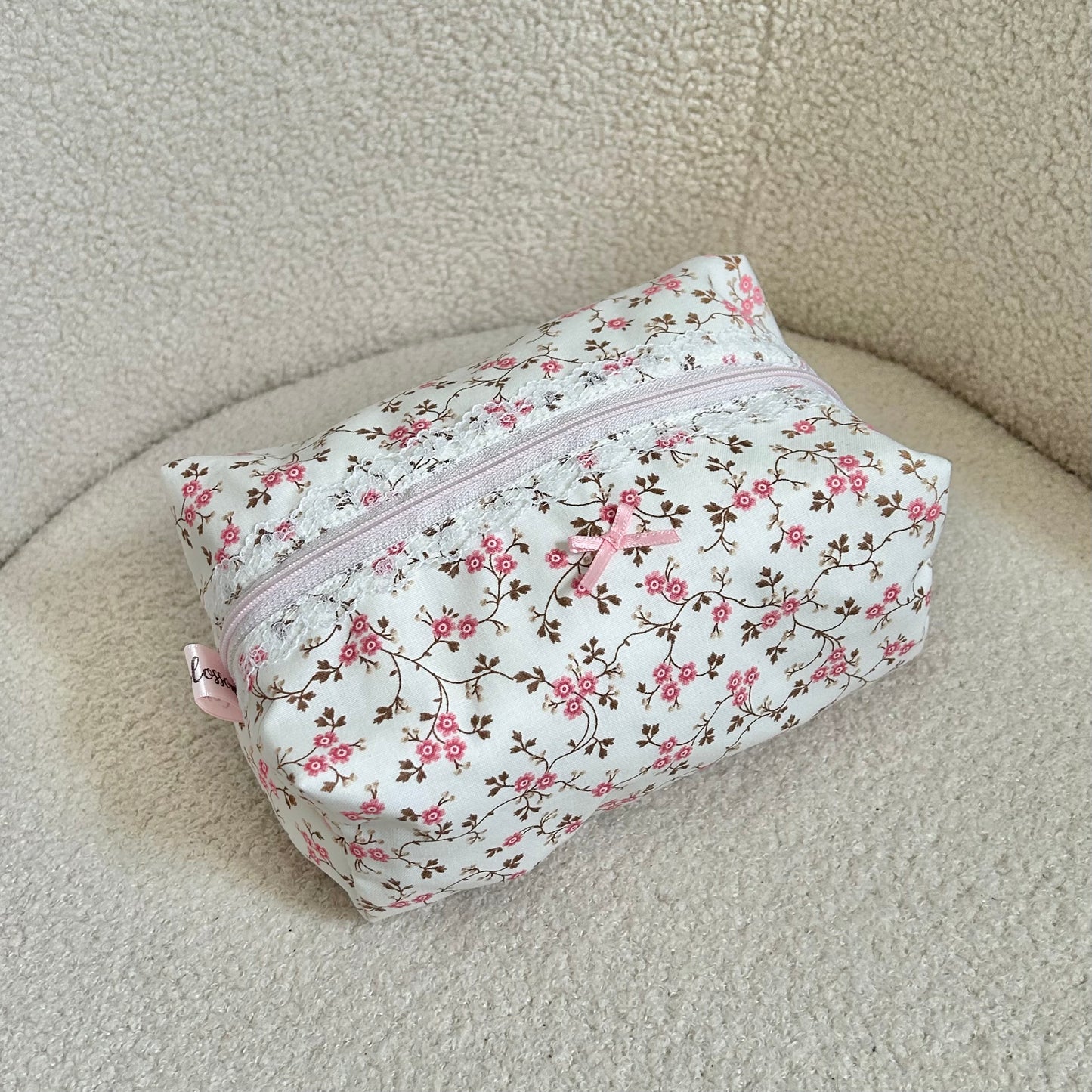 Flower Blossom Cosmetic Pouch - Style By Shanny