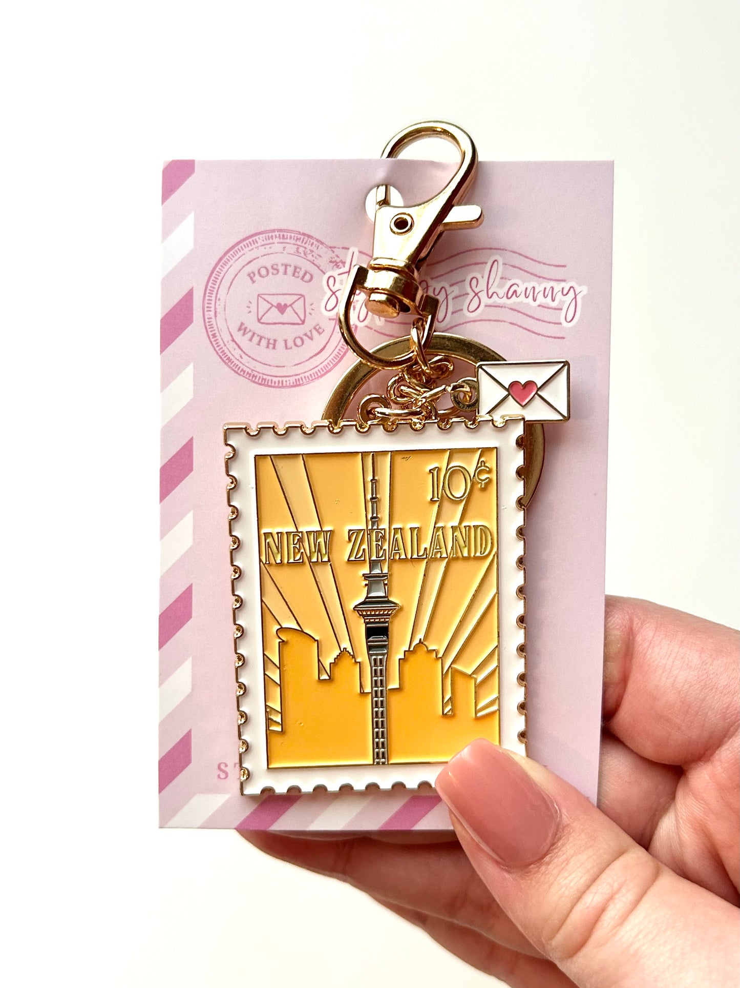 Posted With Love 💌 Keychain