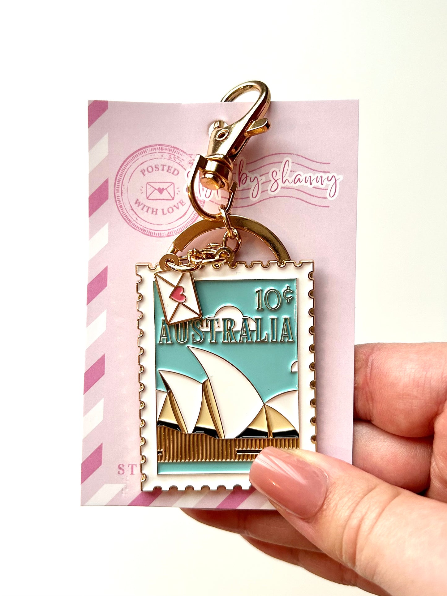 Posted With Love 💌 Keychain