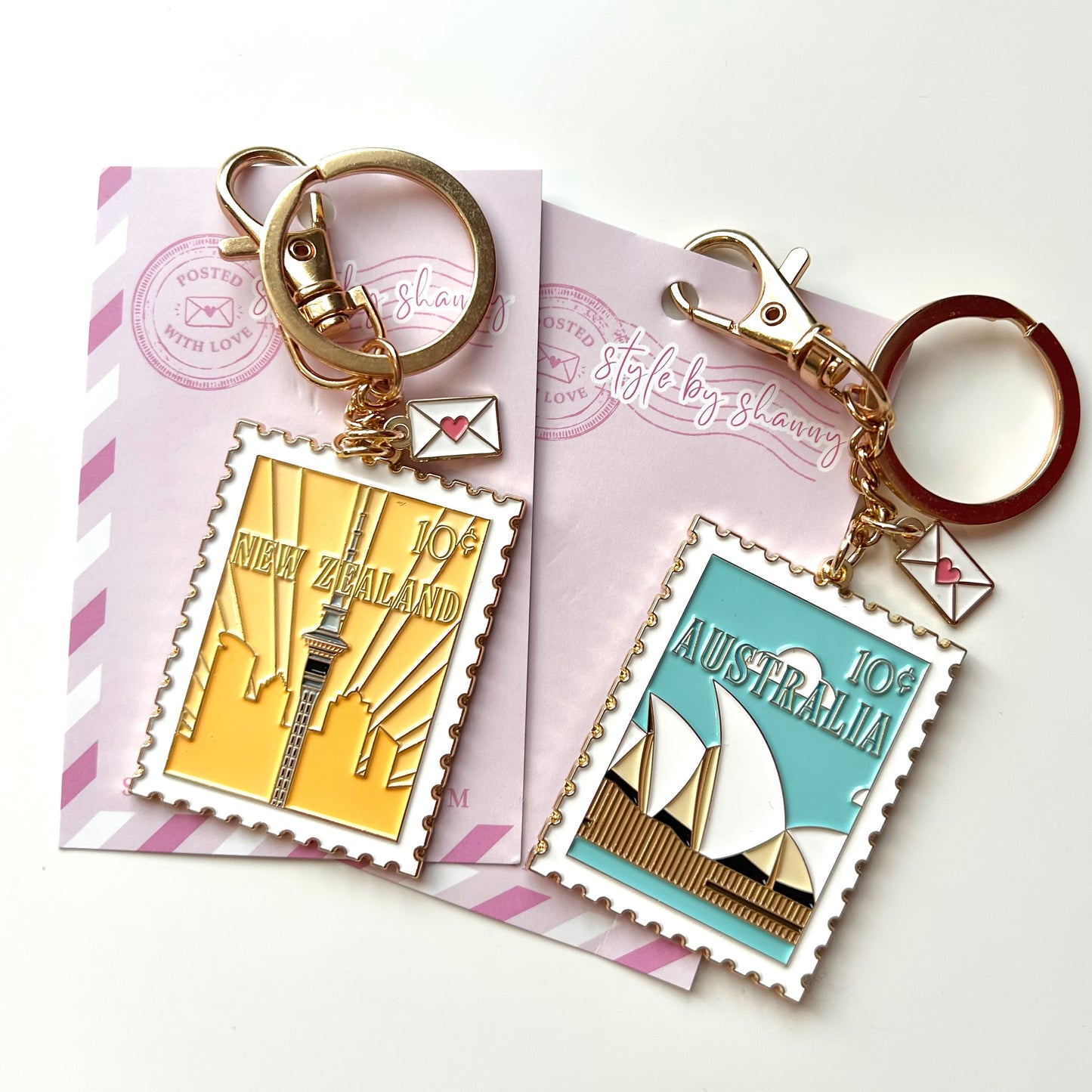 Posted With Love 💌 Keychain