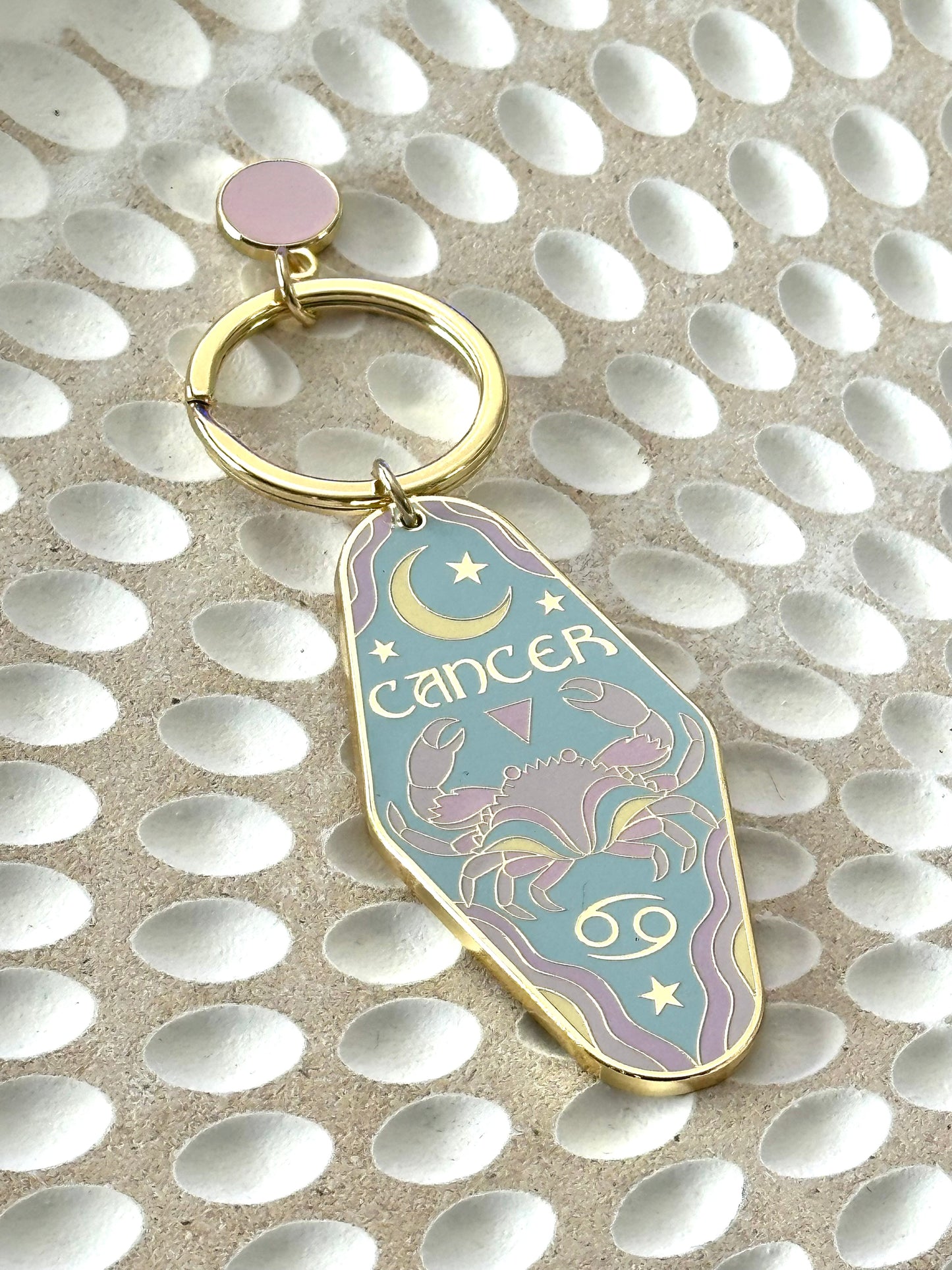 Zodiac Retro Motel Zodiac Keychain - Style By Shanny