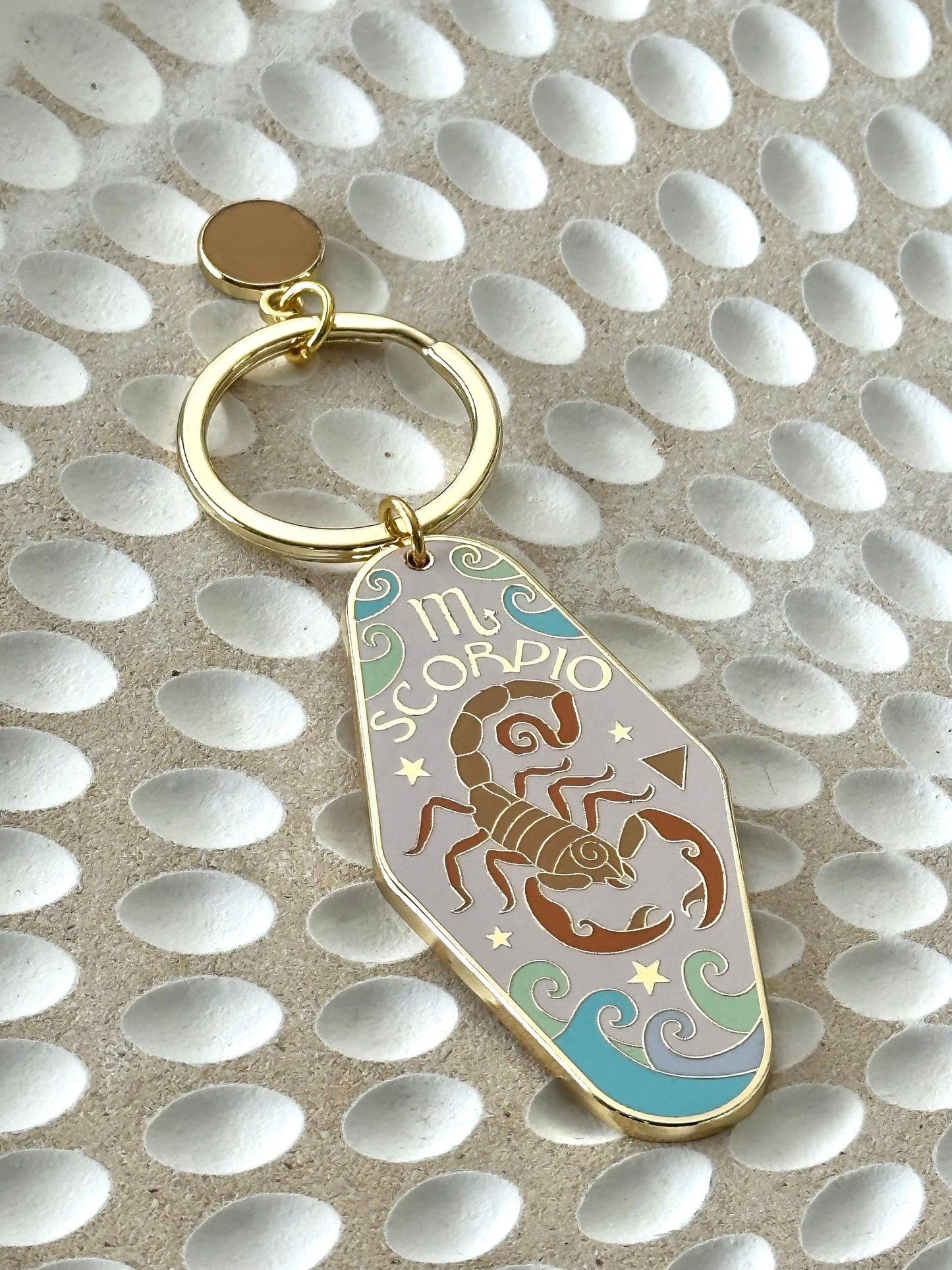 Zodiac Retro Motel Zodiac Keychain - Style By Shanny