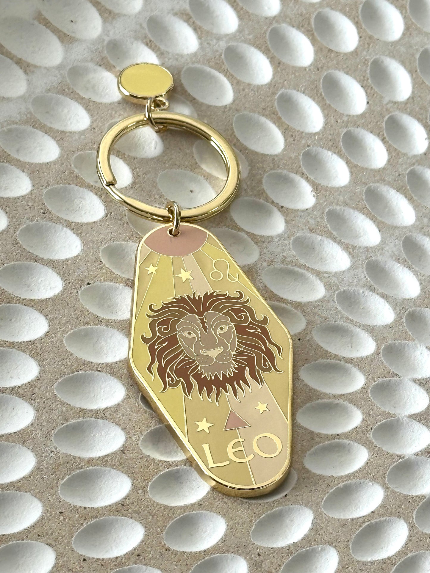 Zodiac Retro Motel Zodiac Keychain - Style By Shanny