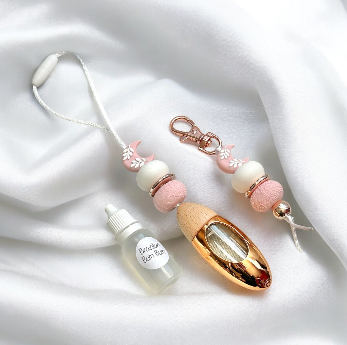 Pink Moon Car Diffuser & Keychain Set - Style By Shanny
