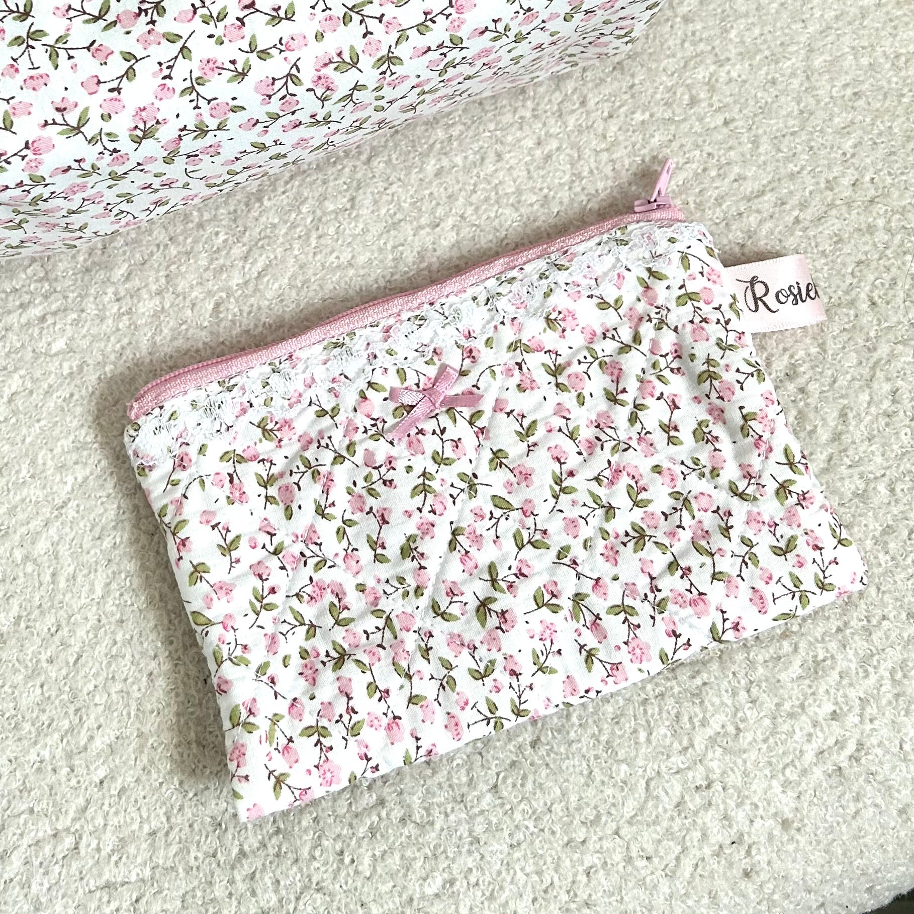 Floral Pink Coin Purse - Style By Shanny