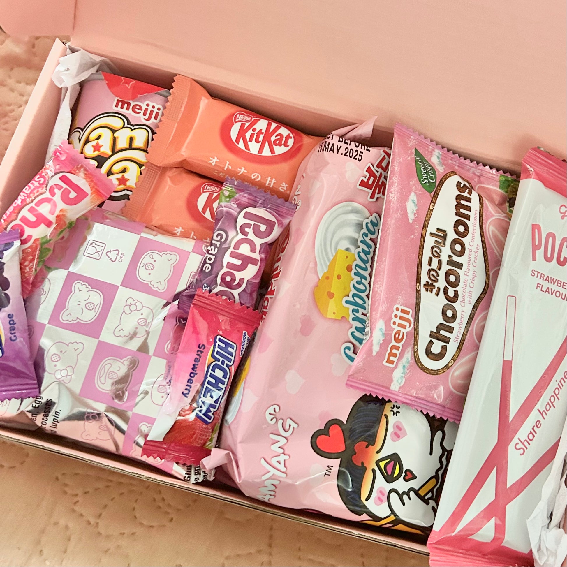 Pink Asian Snack Box - Style By Shanny