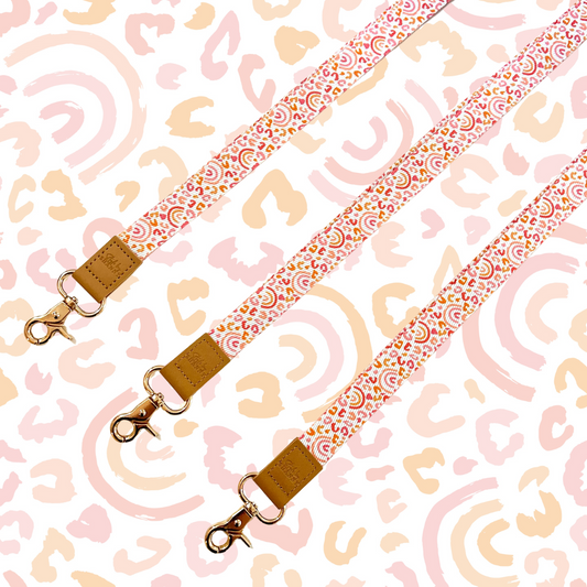 Summer Rainbow Fabric Lanyard - Style By Shanny