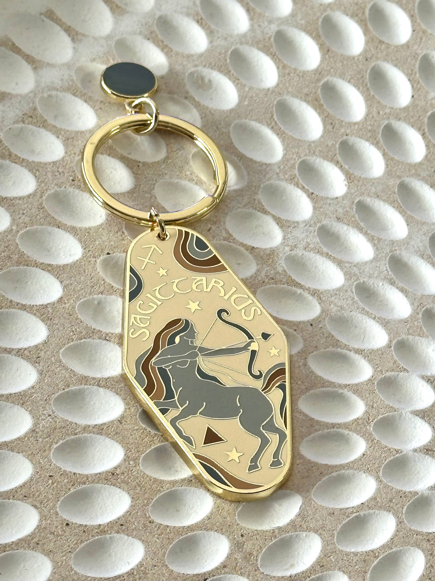 Zodiac Retro Motel Zodiac Keychain - Style By Shanny