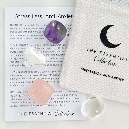 Stress Less, Anti-Anxiety Crystal Kit - Style By Shanny
