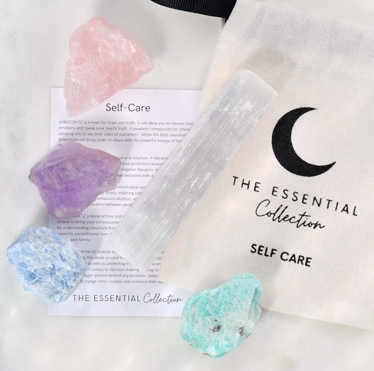 Self-Care Raw Crystal Kit - Style By Shanny