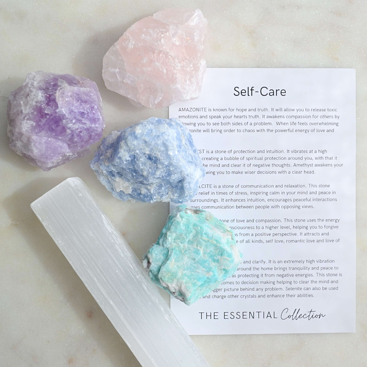 Self-Care Raw Crystal Kit - Style By Shanny